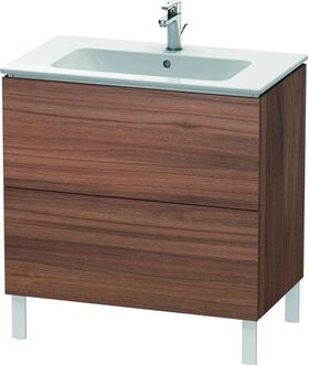 Duravit Waschtischunterbau L-CUBE 820x481x704mm nussbaum natur