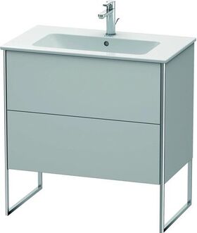 Duravit Waschtischunterbau XSQUARE 832x810x478mm nordic weiß seidenmatt