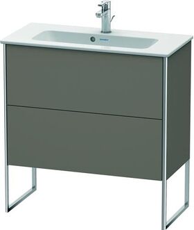 Duravit WTU COMPACT XSQUARE 832x810x388mm flannel grey seidenmatt