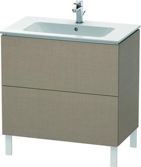 Duravit Waschtischunterbau L-CUBE 820x481x704mm leinen