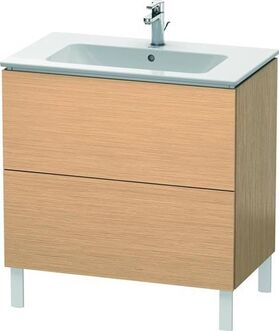 Duravit Waschtischunterbau L-CUBE 820x481x704mm eiche gebürstet