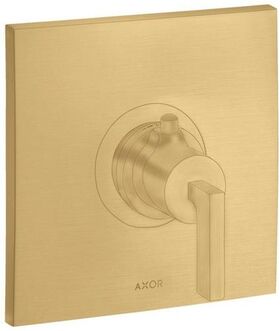 Thermostat HIGHFLOW AXOR CITTERIO 59 l/m UP m HGri brushed gold optic