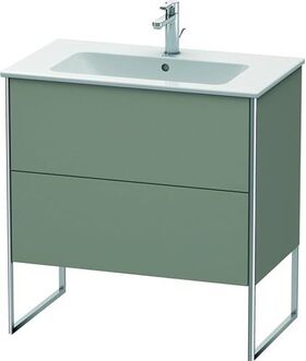 Duravit Waschtischunterbau XSQUARE 832x810x478mm steingrau seidenmatt