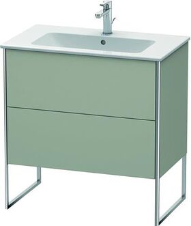 Duravit Waschtischunterbau XSQUARE 832x810x478mm taupe seidenmatt