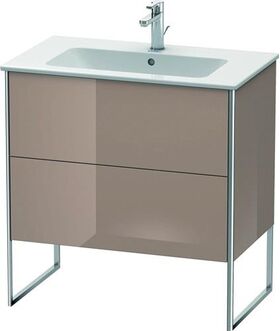 Duravit Waschtischunterbau XSQUARE 832x810x478mm cappuccino hochglanz