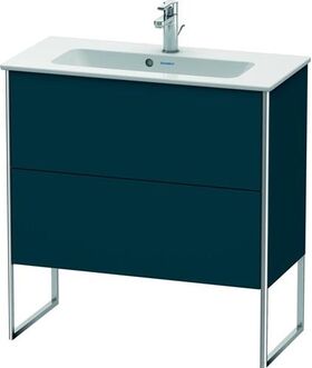 Duravit WTU COMPACT XSQUARE 832x810x388mm nachtblau seidenmatt