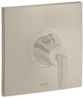 Thermostat HIGHFLOW AXOR CITTERIO 59 l/m UP mit Hebelgriff brushed nickel