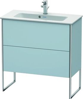 Duravit WT-Unterbau XSQUARE COMPACT 832x810x388mm lichtblau seidenmatt