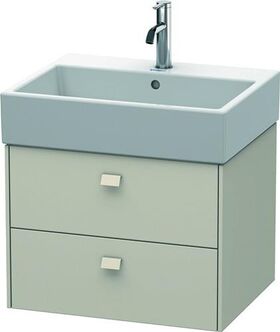 Duravit Waschtischunterbau BRIOSO Griffe Frontfarbe 442x584x459mm ta matt