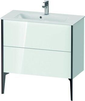 Duravit Waschtischunterbau Compact XVIU 594x810x390mm Prof. sw ma weiß hochglanz