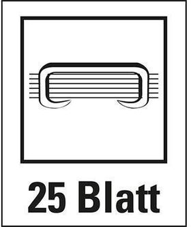 Rapid Heftgerät R5025e EU 25095202 elektrisch bl