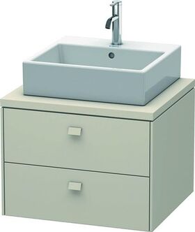 Duravit Konsolenunterschrank BRIOSO Griffe Frontfarbe 442x620x550mm ta matt