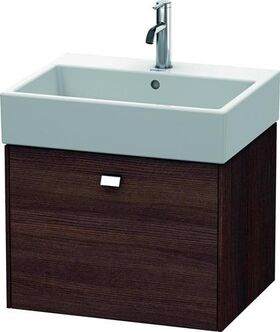 Duravit Waschtischunterbau BRIOSO Gri chrom 442x584x459mm kastanie dunkel