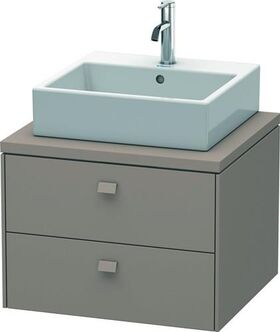 Duravit Konsolenunterschrank BRIOSO Griffe Frontfarbe 442x620x550mm bas matt