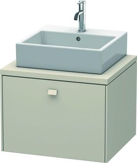 Duravit Konsolenunterschrank BRIOSO Gri Frontfarbe 442x620x550mm taupe matt