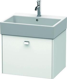 Duravit Waschtischunterbau BRIOSO Griff chrom 442x584x459mm weiß matt