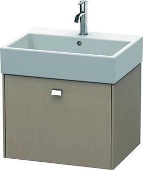 Duravit Waschtischunterbau BRIOSO Griff chrom 442x584x459mm leinen