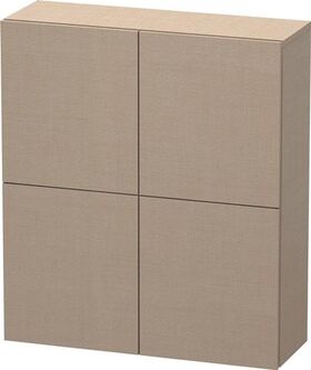 Duravit Halbhochschrank L-CUBE 700x243x800mm leinen