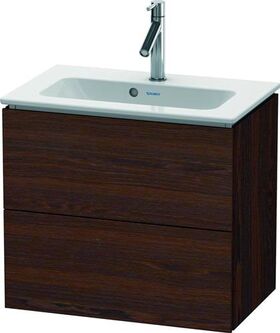 Duravit WTU Compact L-CUBE 550x620x391mm nussbaum gebürstet