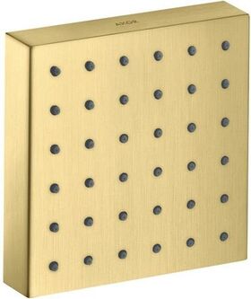 Brausemodul AXOR STARCK SHOWERCOLLECTION DN 15, 12x12 brushed brass