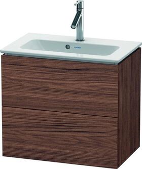 Duravit WTU Compact L-CUBE 550x620x391mm nussbaum dunkel