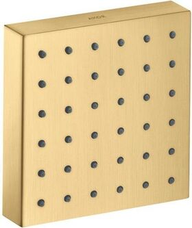 Brausemodul AXOR STARCK SHOWERCOLLECTION DN 15, 12x12 brushed gold optic