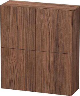 Duravit Halbhochschrank L-CUBE 700x243x800mm nussbaum dunkel