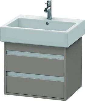 Duravit Waschtischunterbau Ketho 440x550x410mm basalt matt