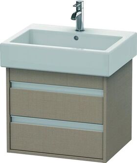 Duravit Waschtischunterbau Ketho 440x550x410mm leinen