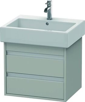 Duravit Waschtischunterbau Ketho 440x550x410mm betongrau matt