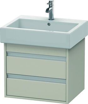 Duravit Waschtischunterbau Ketho 440x550x410mm taupe