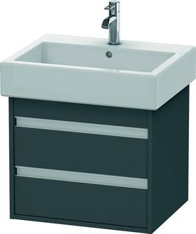 Duravit Waschtischunterbau Ketho 440x550x410mm graphit matt