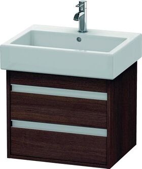 Duravit Waschtischunterbau KETHO 440x550x410mm kastanie dunkel