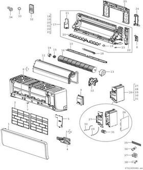 BOSCH Klimagerät CL3000iU W 20 E, Split Inneneinheit, 291x726x210, 2,0 kW