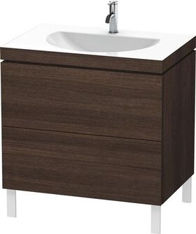 Duravit Möbelwaschtisch DARLING NEW 800x540mm o ÜL 1 HL kastanie dunkel