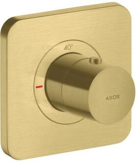 Thermostatmodul AXOR CITTERIO E DN 20, Unterputz 12x12 brushed brass