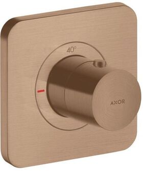 Thermostatmodul AXOR CITTERIO E DN 20, Unterputz 12x12 brushed red gold