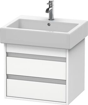 Duravit Waschtischunterbau Ketho 440x550x410mm weiß matt