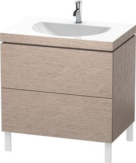 Duravit Möbelwaschtisch DARLING NEW 800x540mm o ÜL 1 Hahnloch eiche kaschmir