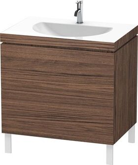 Duravit Möbelwaschtisch DARLING NEW 800x540mm o ÜL 1 HL nussbaum dunkel