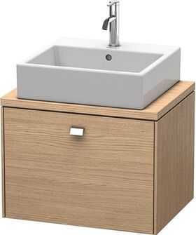 Duravit Konsolenunterschrank BRIOSO Gri chr 442x620x480mm europäische eiche