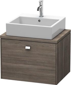 Duravit Konsolenunterschrank BRIOSO Griff chrom 442x620x480mm pine terra