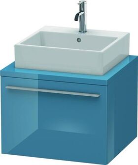 Duravit Konsolenunterschrank X-LARGE 440x600x548mm stone blue hochglanz