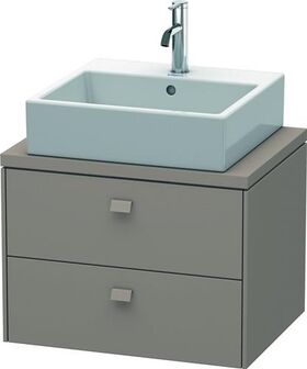 Duravit Konsolenunterschrank BRIOSO Griffe Frontfarbe 442x620x480mm bas matt