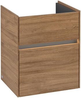 V&B Handwaschbeckenunterschrank COLLARO 460x546x374mm m LED-B. Kansas Oak