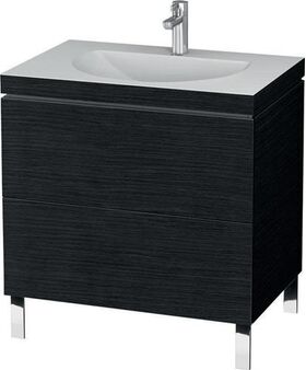 Duravit Möbelwaschtisch DARLING NEW 800x540mm o ÜL 1 HL nussbaum gebürstet