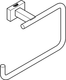 GROHE Handtuchring Essentials Cube ha graph gebü