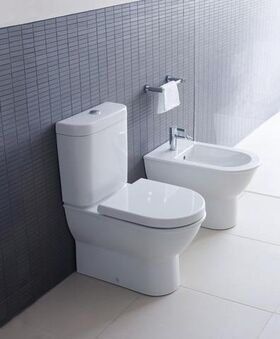 Duravit Spülkasten DARLING NEW 405x160mm, Anschluss rechts/links weiß