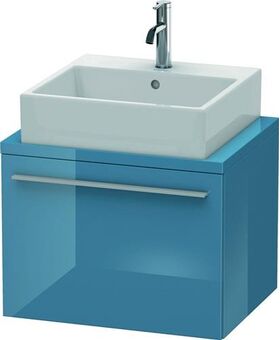 Duravit Konsolenunterschrank X-LARGE 440x600x478mm stone blue hochglanz