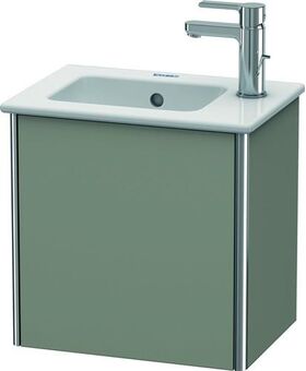 Duravit Waschtischunterbau XSQUARE 400x410x289mm Türansch li Steingr sdm